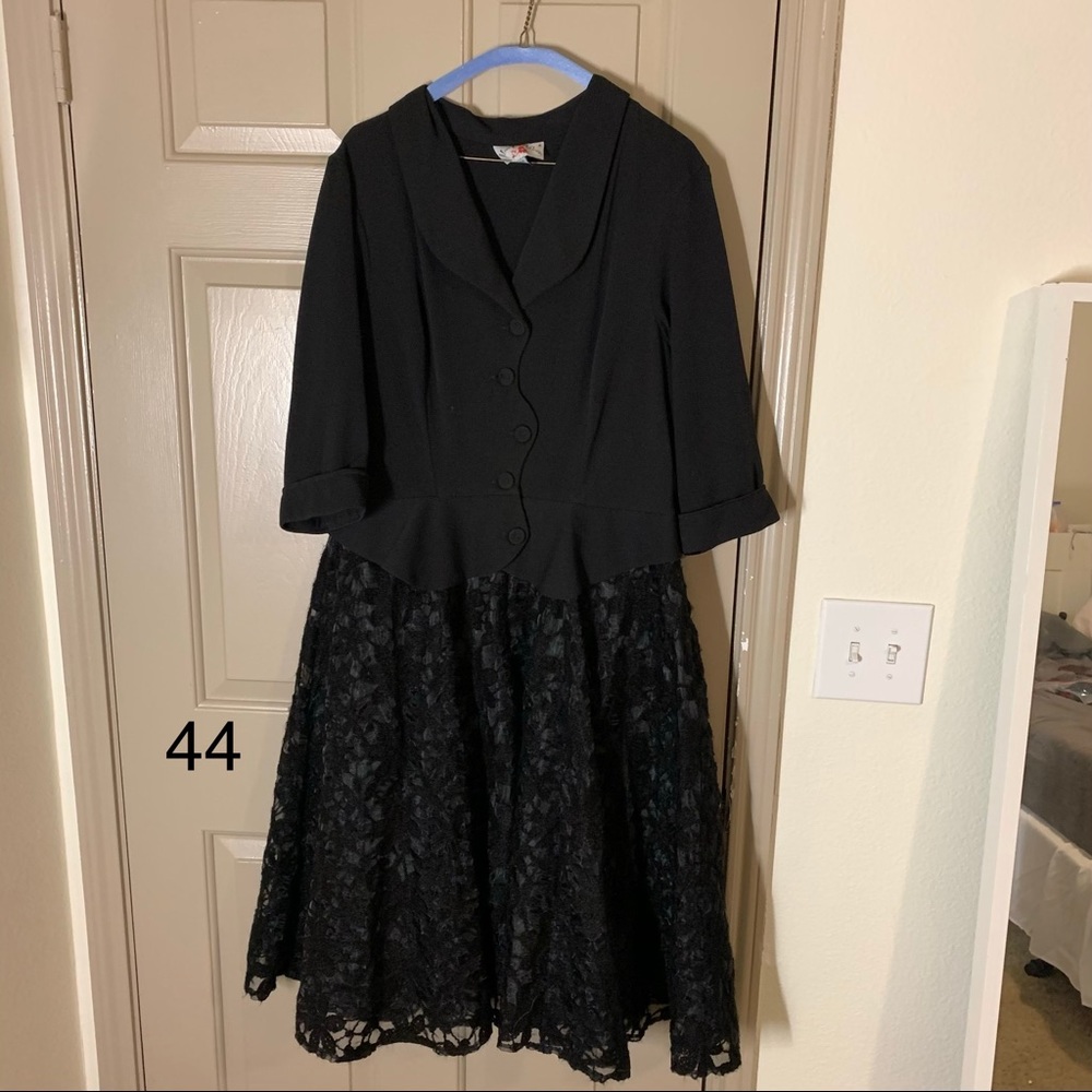 Black Miss Candyfloss dress